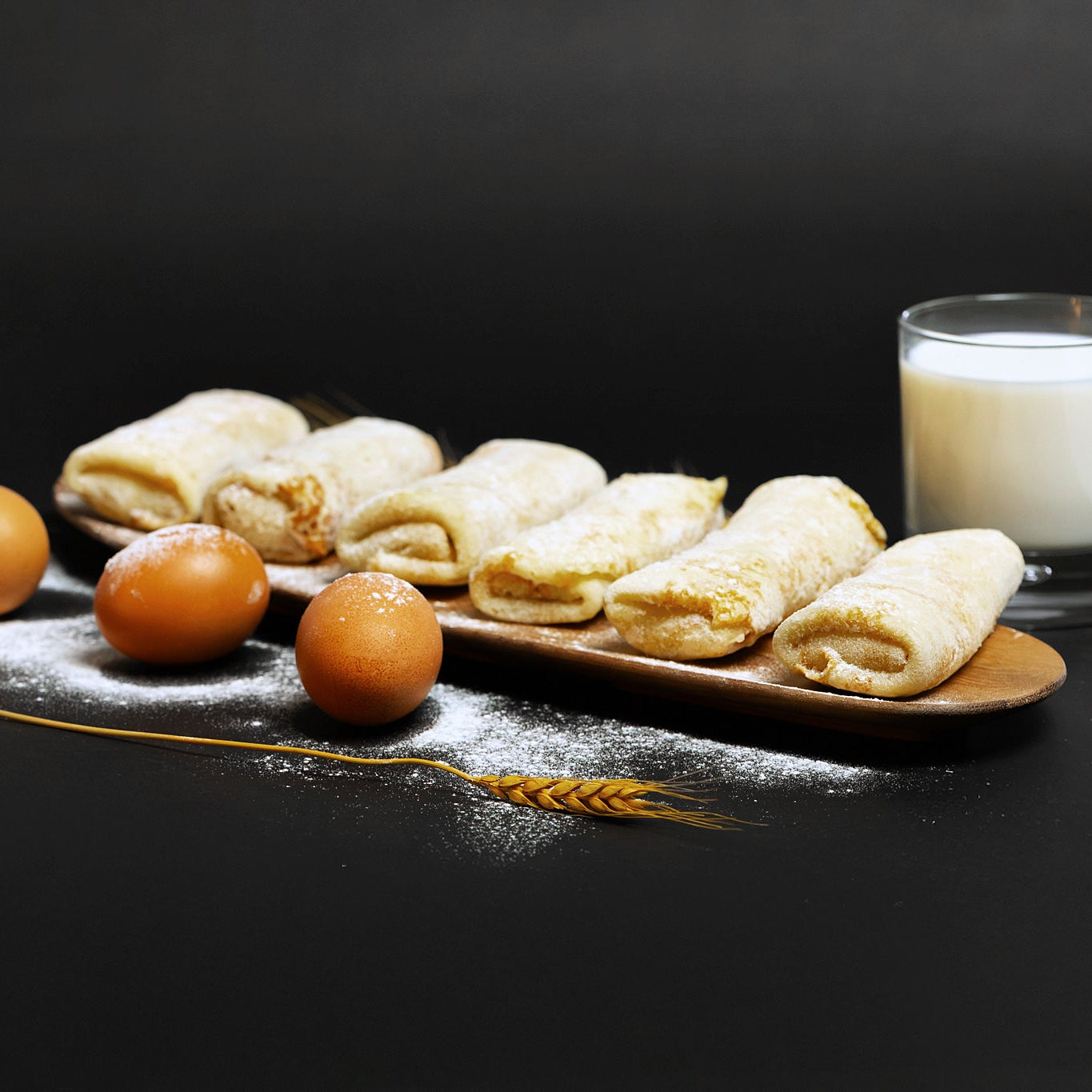 Farmer’s Cheese Stuffed Blini (crepes)