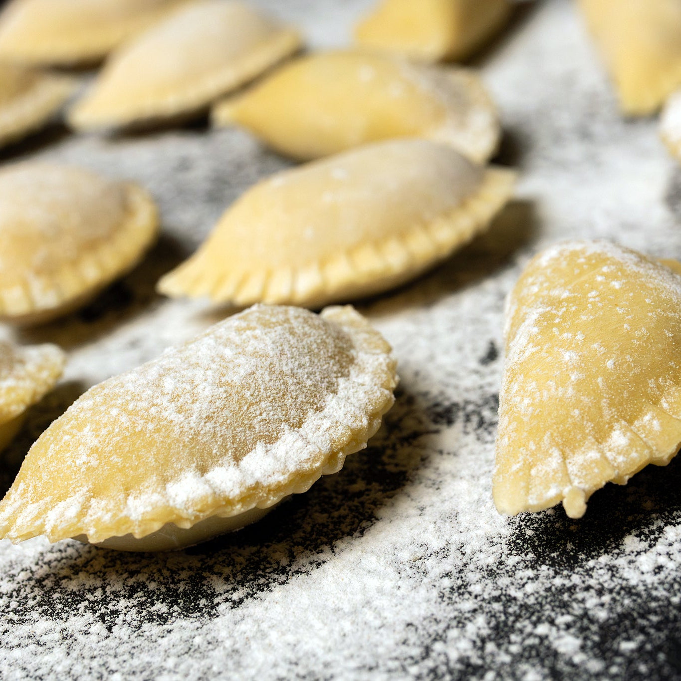 Potato & Mushroom Vareniki (ravioli)