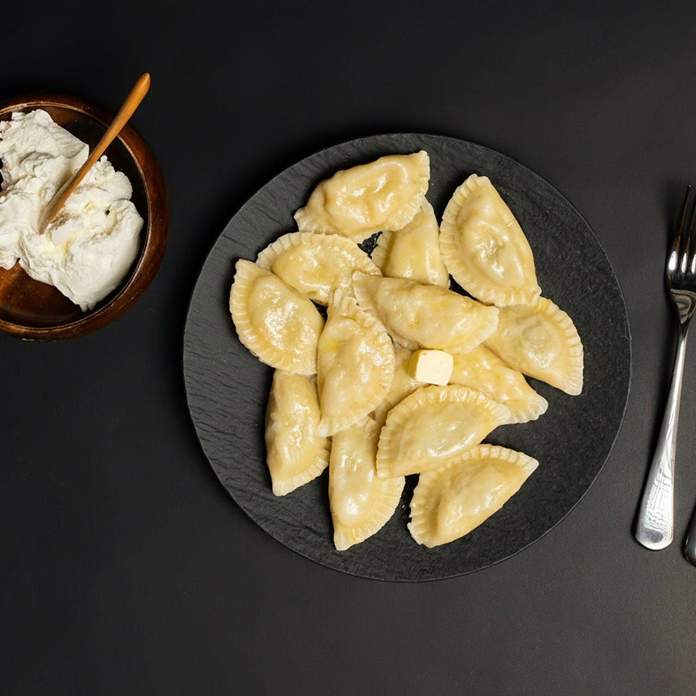 Potato & Mushroom Vareniki (ravioli)