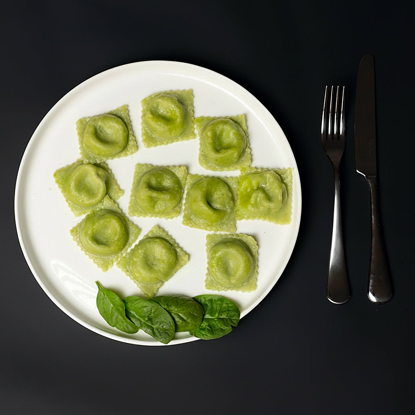 Spinach & 3-cheese Vareniki (ravioli)